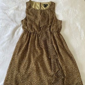 Cheetah print dress!🤎💛